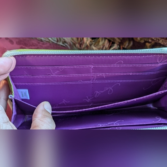 Vera Bradley Portobello Road Turn lock Wallet - Picture 6 of 14